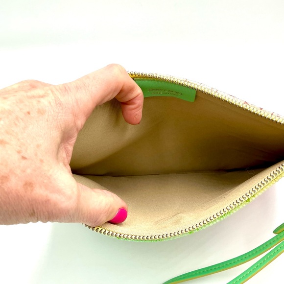 Jimmy Choo Vibrant Farha Ombré Clutch #1100 - Picture 3 of 5